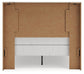Lawroy Full Panel Bed with Mirrored Dresser Benchcraft®