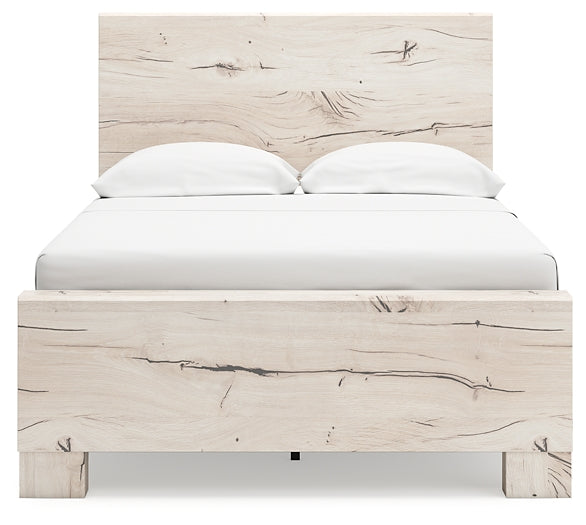 Lawroy Full Panel Bed with Mirrored Dresser Benchcraft®