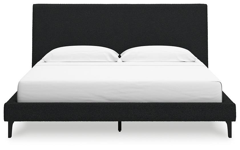 Cadmori King UPH Bed w/Roll Slats Signature Design by Ashley®