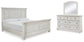 Robbinsdale King Panel Bed with Mirrored Dresser Signature Design by Ashley®