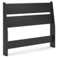 Socalle Twin Panel Headboard with Dresser and Nightstand Signature Design by Ashley®