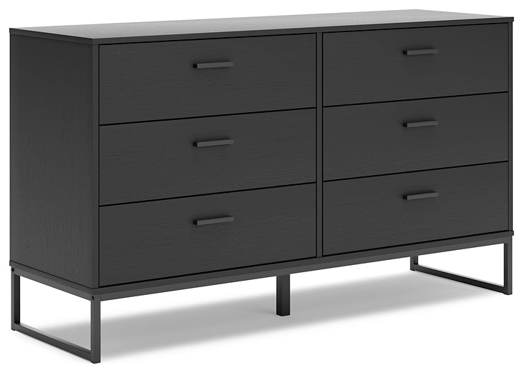 Socalle Twin Platform Bed with Dresser and Nightstand Signature Design by Ashley®