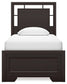 Covetown Twin Panel Bed with Nightstand Signature Design by Ashley®