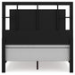 Covetown Full Panel Bed with Mirrored Dresser and 2 Nightstands Signature Design by Ashley®