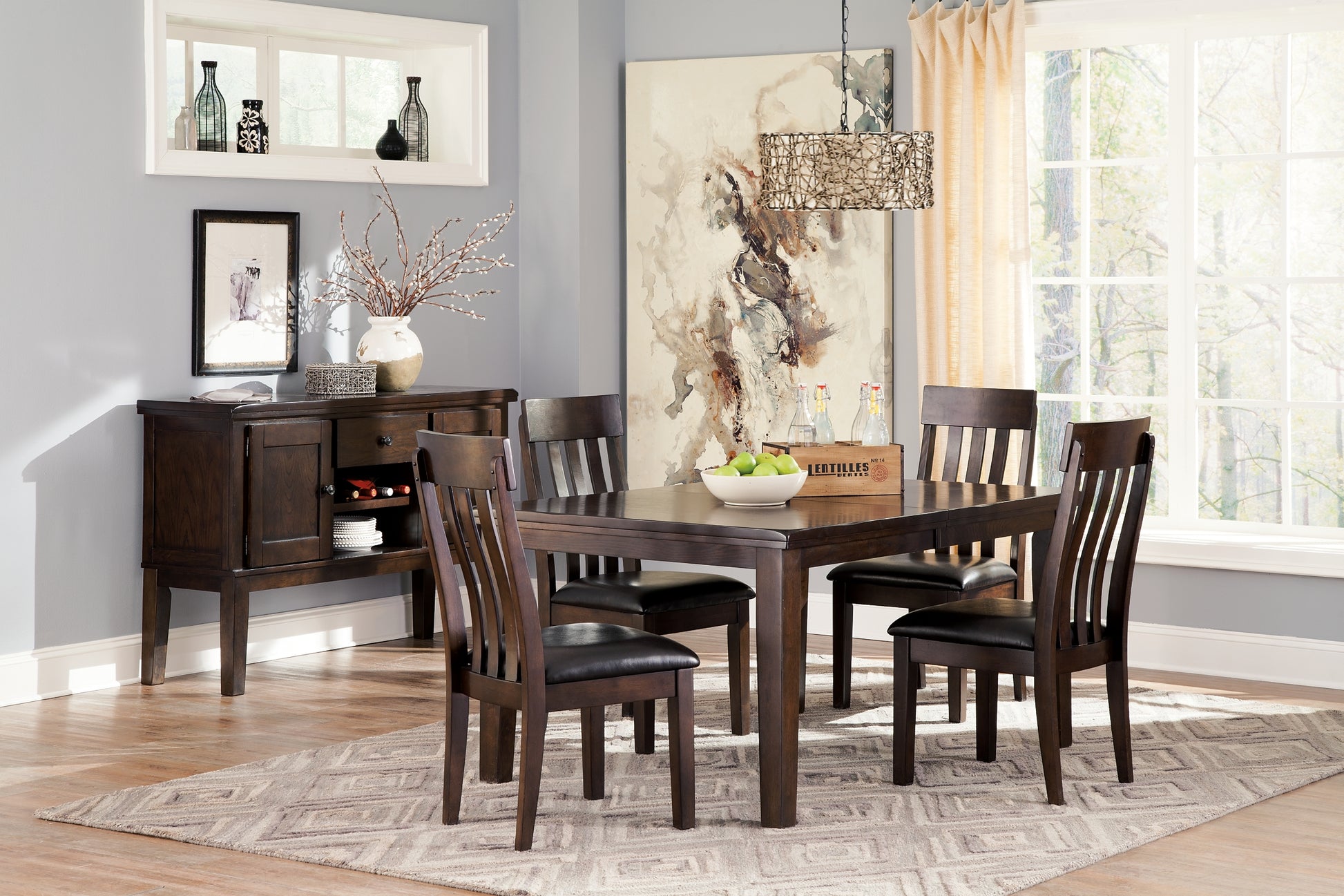 Haddigan RECT Dining Room EXT Table Signature Design by Ashley®