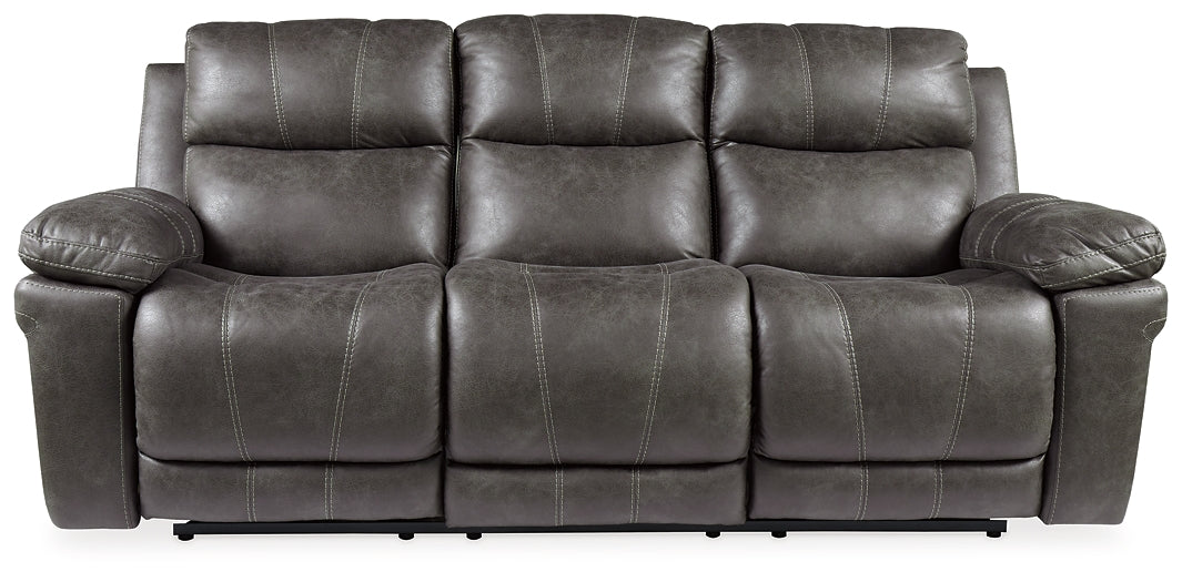 Erlangen PWR REC Sofa with ADJ Headrest Signature Design by Ashley®
