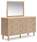 Cielden Full Panel Bed with Mirrored Dresser, Chest and Nightstand Signature Design by Ashley®