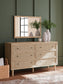 Cielden Full Panel Bed with Mirrored Dresser, Chest and Nightstand Signature Design by Ashley®