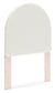 Wistenpine Twin Upholstered Panel Headboard with Mirrored Dresser, Chest and 2 Nightstands Signature Design by Ashley®
