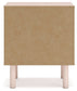 Wistenpine Twin Upholstered Panel Headboard with Nightstand Signature Design by Ashley®