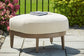 Serene Bay Ottoman with Cushion Signature Design by Ashley®