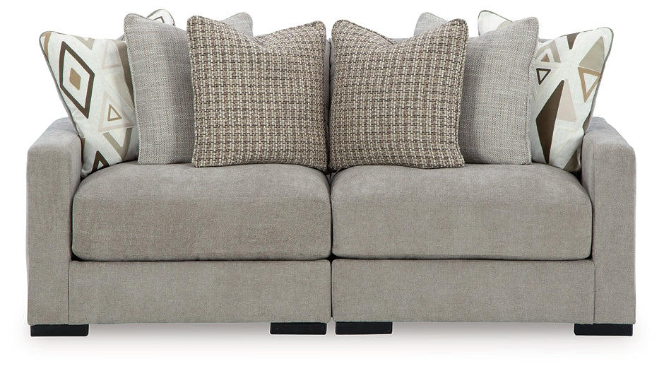 Aslan Court 2-Piece Loveseat Sectional Benchcraft®