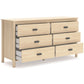 Cabinella Full Platform Bed with Dresser and Nightstand Signature Design by Ashley®