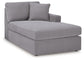 Modmax 5-Piece Double Chaise with Audio Consoles Signature Design by Ashley®