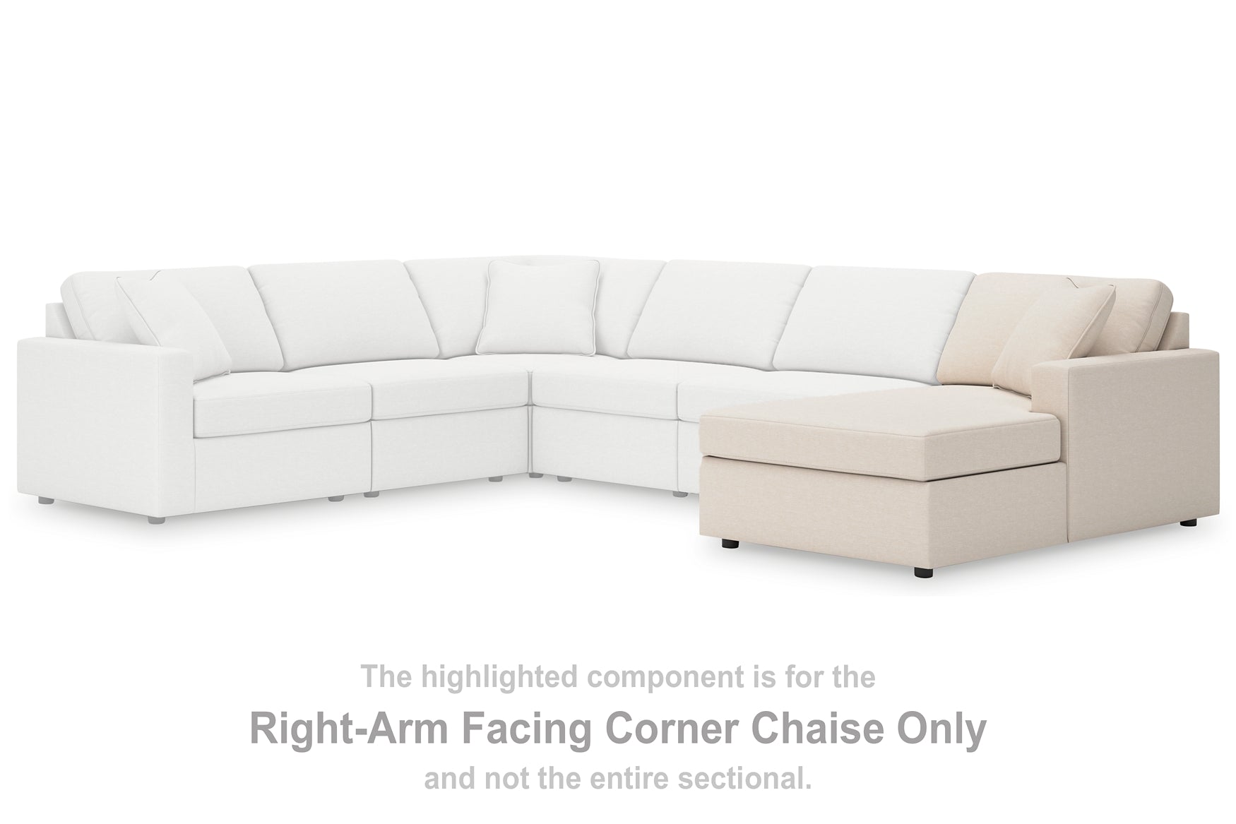 Modmax 5-Piece Double Chaise with Audio Consoles Signature Design by Ashley®