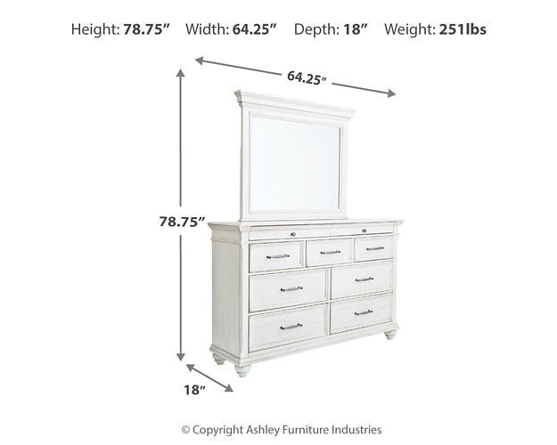 Kanwyn Dresser and Mirror Benchcraft®