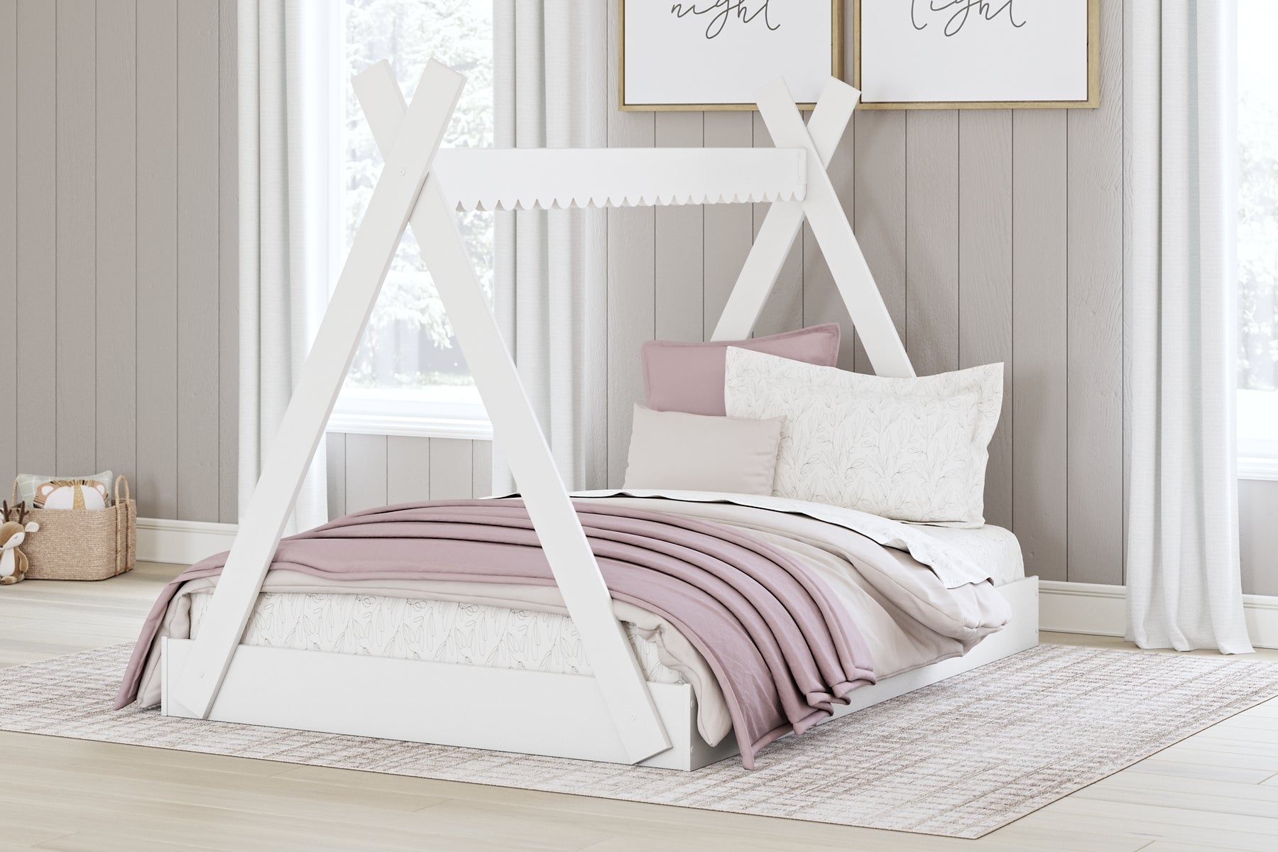 Hallityn Full Tent Bed with Dresser and Nightstand Signature Design by Ashley®