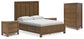 Cabalynn Queen Panel Storage Bed with Chest and 2 Nightstands Signature Design by Ashley®