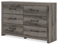 Graystorm Six Drawer Dresser Signature Design by Ashley®