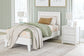 Hallityn Twin Panel Platform Bed with Dresser and Nightstand Signature Design by Ashley®