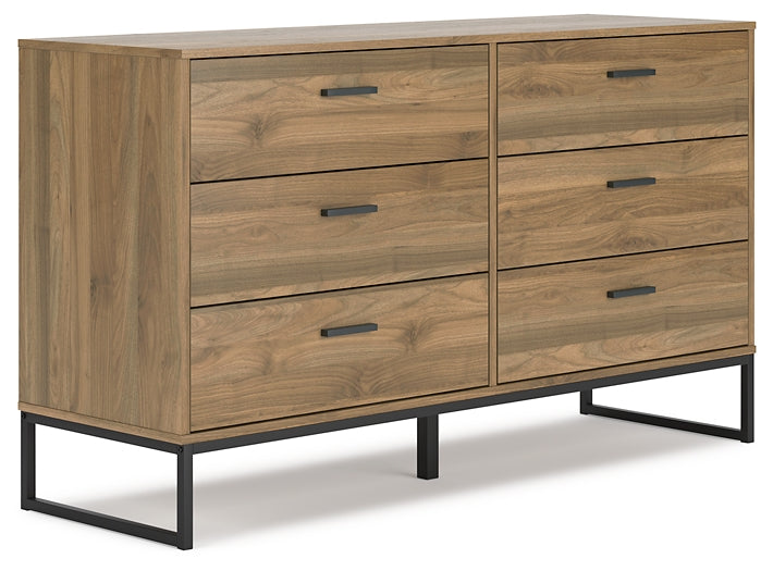 Deanlow Queen Panel Headboard with Dresser, Chest and Nightstand Signature Design by Ashley®