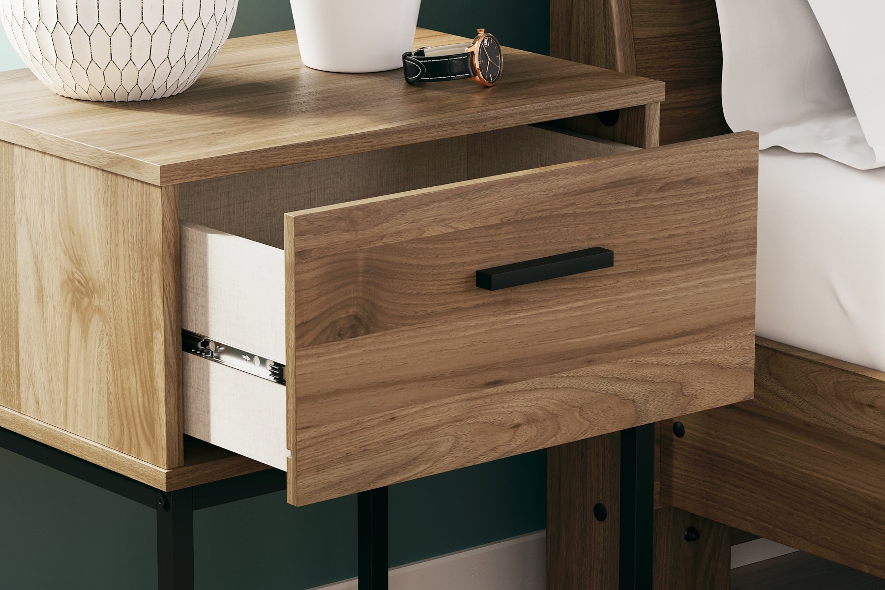 Deanlow Queen Panel Headboard with Dresser, Chest and Nightstand Signature Design by Ashley®