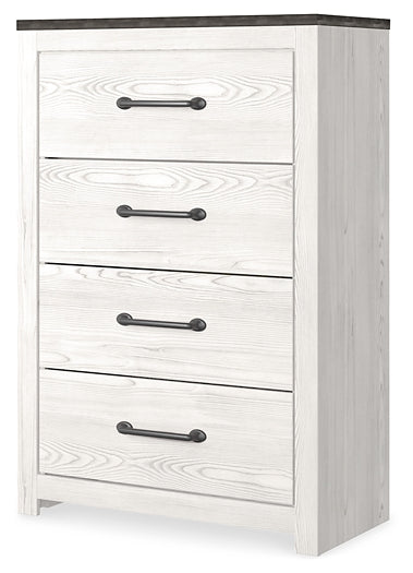 Gerridan Queen Panel Bed with Mirrored Dresser, Chest and Nightstand Signature Design by Ashley®
