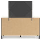 Cadmori Full Upholstered Bed with Mirrored Dresser, Chest and Nightstand Signature Design by Ashley®