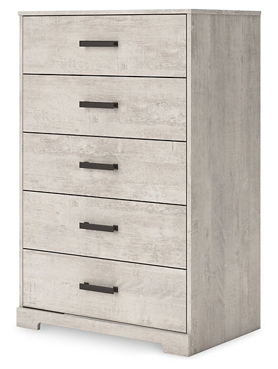 Shawburn Queen Platform Bed with Dresser, Chest and Nightstand Signature Design by Ashley®