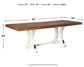 Valebeck Rectangular Dining Room Table Signature Design by Ashley®