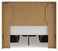 Lawroy Full Panel Storage Bed with Mirrored Dresser and Nightstand Benchcraft®