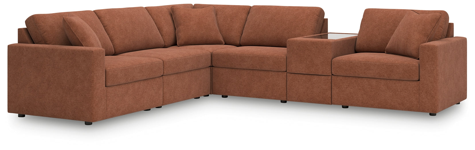Modmax 6-Piece Sectional with Storage Console Signature Design by Ashley®
