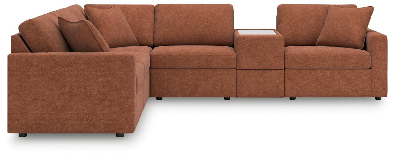 Modmax 6-Piece Sectional with Storage Console Signature Design by Ashley®