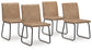 Pharwynn Dining UPH Side Chair (4/CN) Signature Design by Ashley®