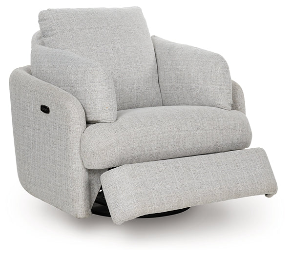 Alainmont Next-Gen Nuvella Swivel Power Recliner Signature Design by Ashley®