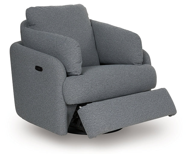 Alainmont Next-Gen Nuvella Swivel Power Recliner Signature Design by Ashley®