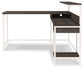 Dorrinson L-Desk with Storage Signature Design by Ashley®