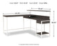 Dorrinson L-Desk with Storage Signature Design by Ashley®