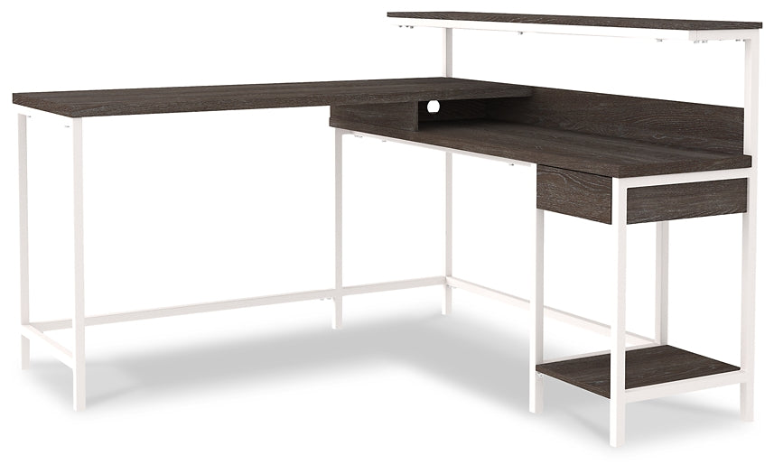Dorrinson L-Desk with Storage Signature Design by Ashley®