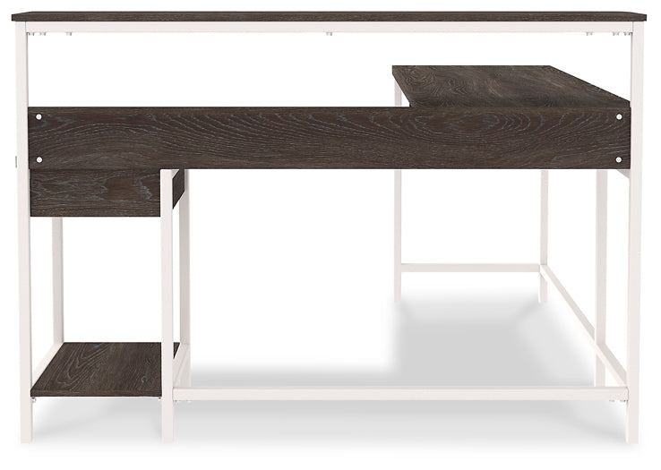 Dorrinson L-Desk with Storage Signature Design by Ashley®