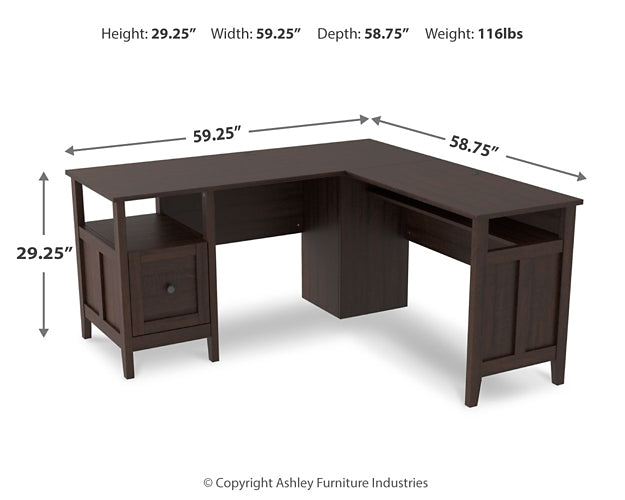 Camiburg 2-Piece Home Office Desk Signature Design by Ashley®