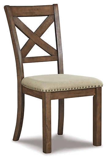 Moriville Dining Table and 6 Chairs with Storage Signature Design by Ashley®