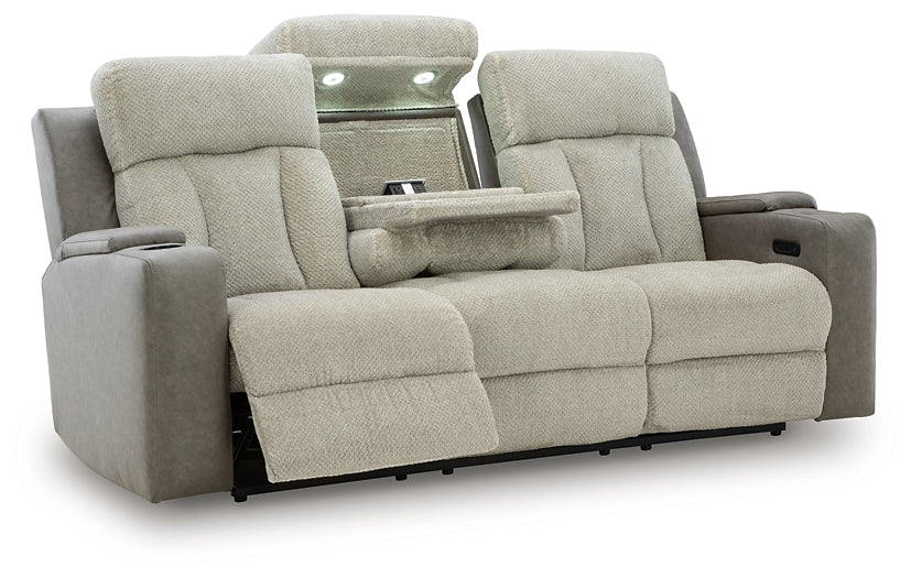 WhipLash PWR REC Sofa with ADJ Headrest Signature Design by Ashley®