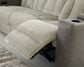 WhipLash PWR REC Sofa with ADJ Headrest Signature Design by Ashley®