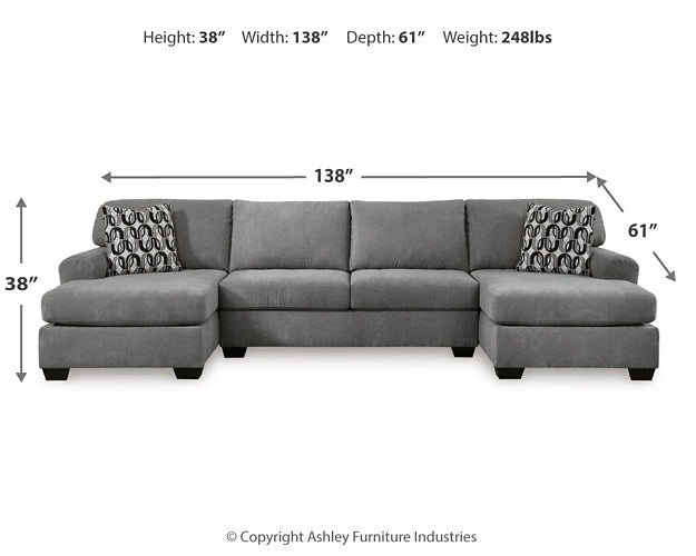Birkdale Court 3-Piece Sectional Benchcraft®