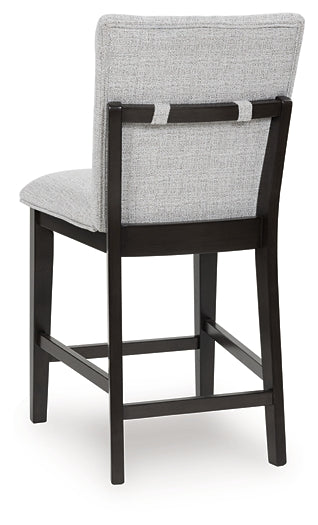 Neymorton Upholstered Barstool (2/CN) Signature Design by Ashley®