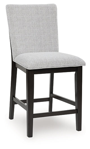 Neymorton Upholstered Barstool (2/CN) Signature Design by Ashley®