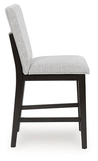 Neymorton Upholstered Barstool (2/CN) Signature Design by Ashley®