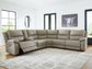 Narwhal Place 6-Piece Reclining Sectional with Storage Console Signature Design by Ashley®
