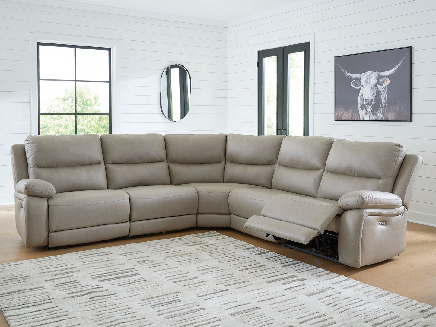 Narwhal Place 5-Piece Power Reclining Sectional Signature Design by Ashley®